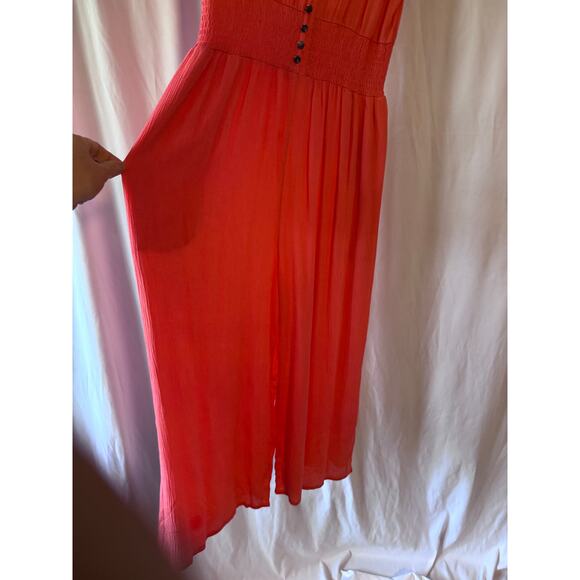 Charlie Paige Coral Wide Leg Jumpsuit - Medium - Picture 10 of 10